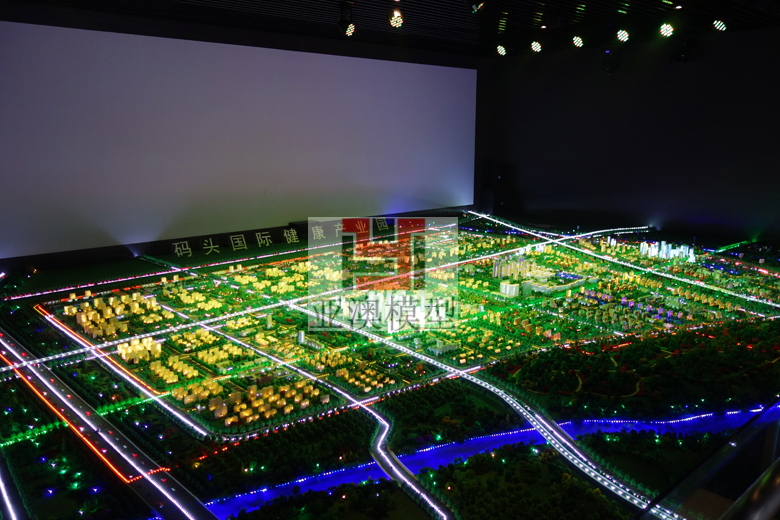 涿州規(guī)劃館---城市規(guī)劃沙盤(pán)順利驗(yàn)收并開(kāi)館！(圖2)