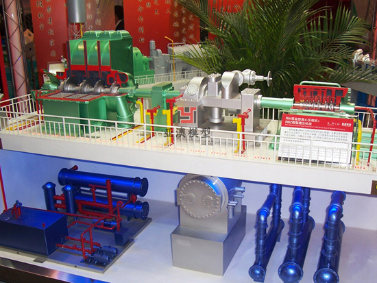 離心壓縮機組模型